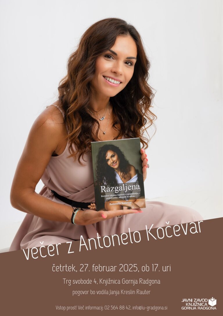 Večer z Antonelo Kočevar