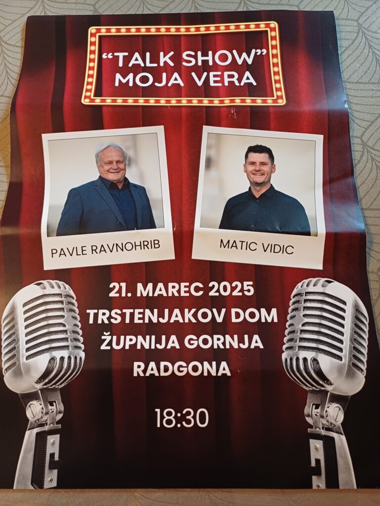“TALK SHOW” MOJA VERA