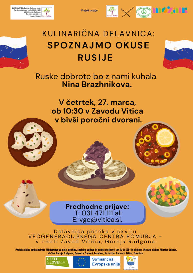 Spoznajmo okuse Rusije