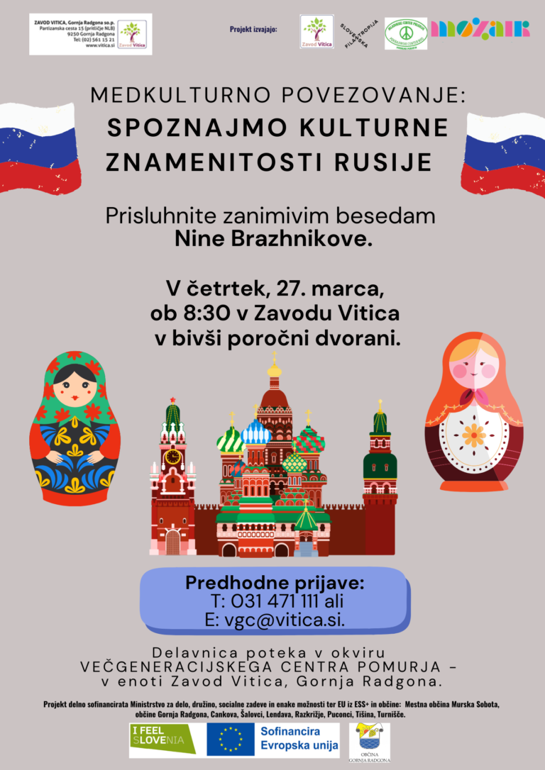 Spoznajmo kulturne znamenitosti Rusije